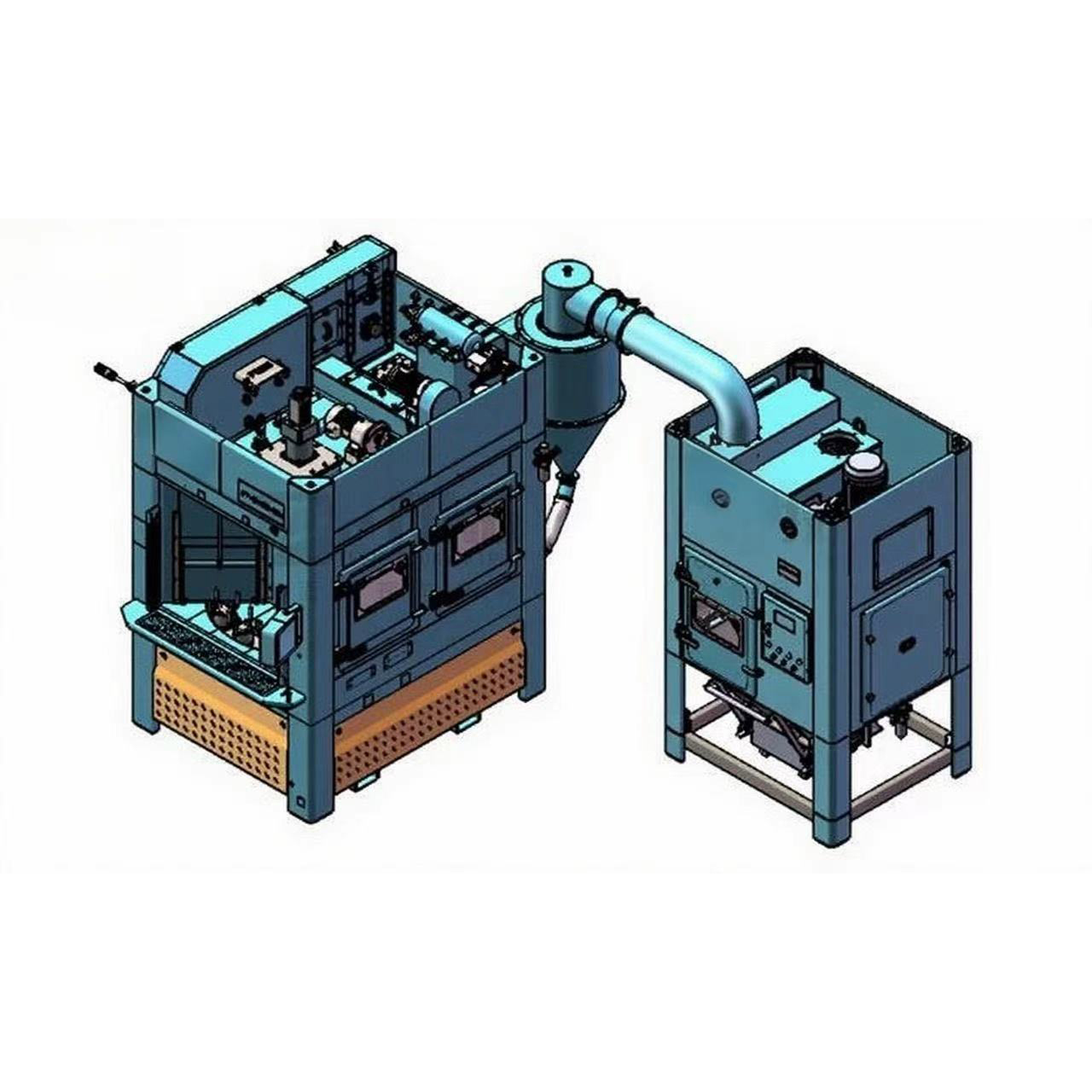 智能转台式喷砂机 KB-TF1200-9A