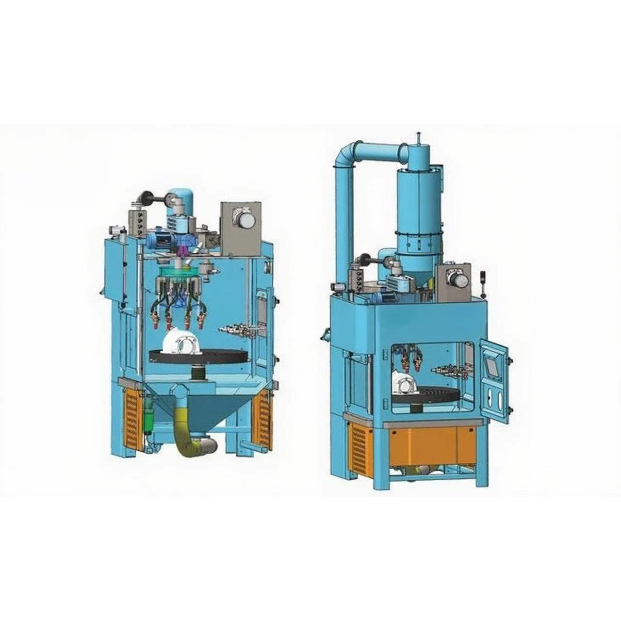 多功能转台式喷砂机 KB-TD1350-10A