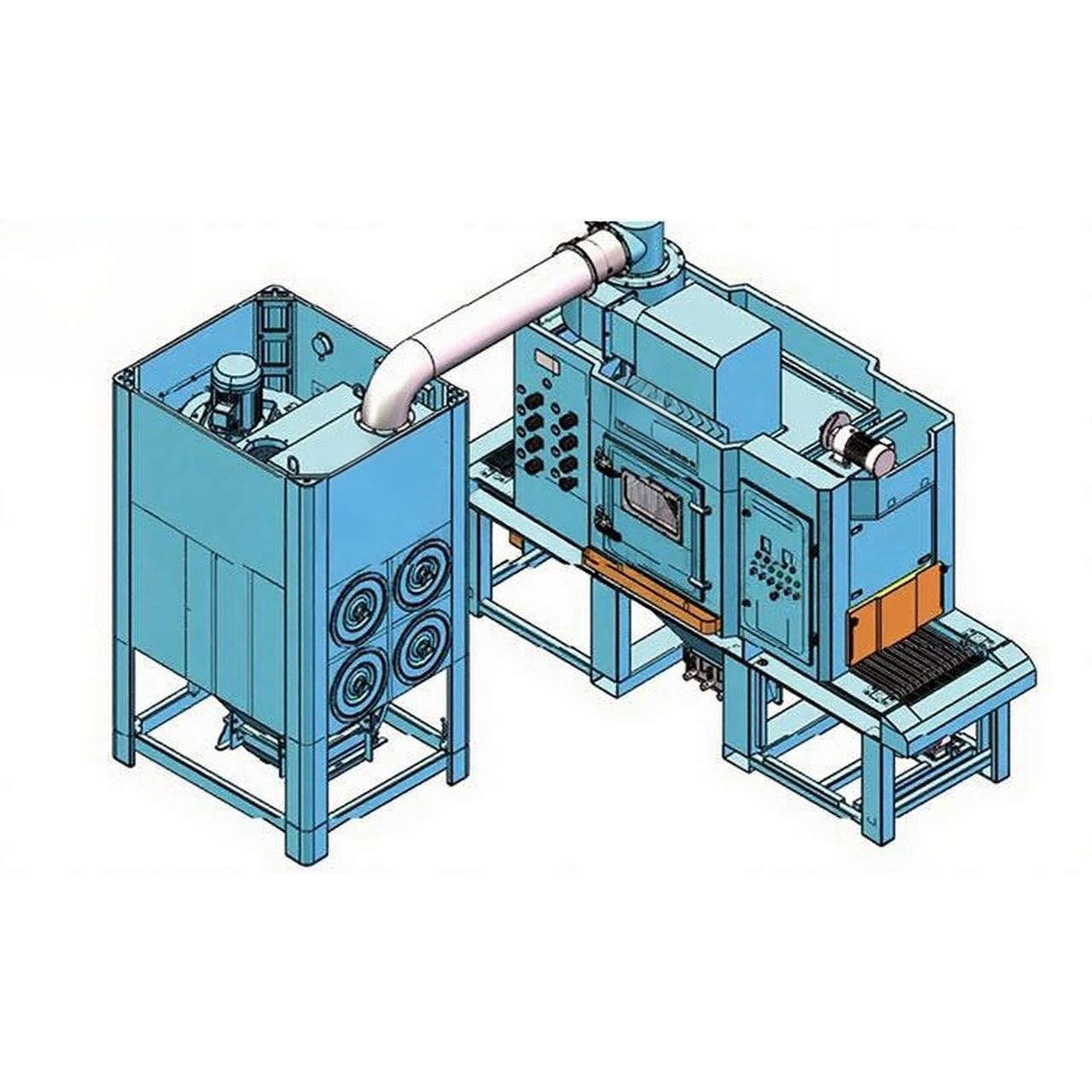 做喷砂房墙面怎么选用材料?