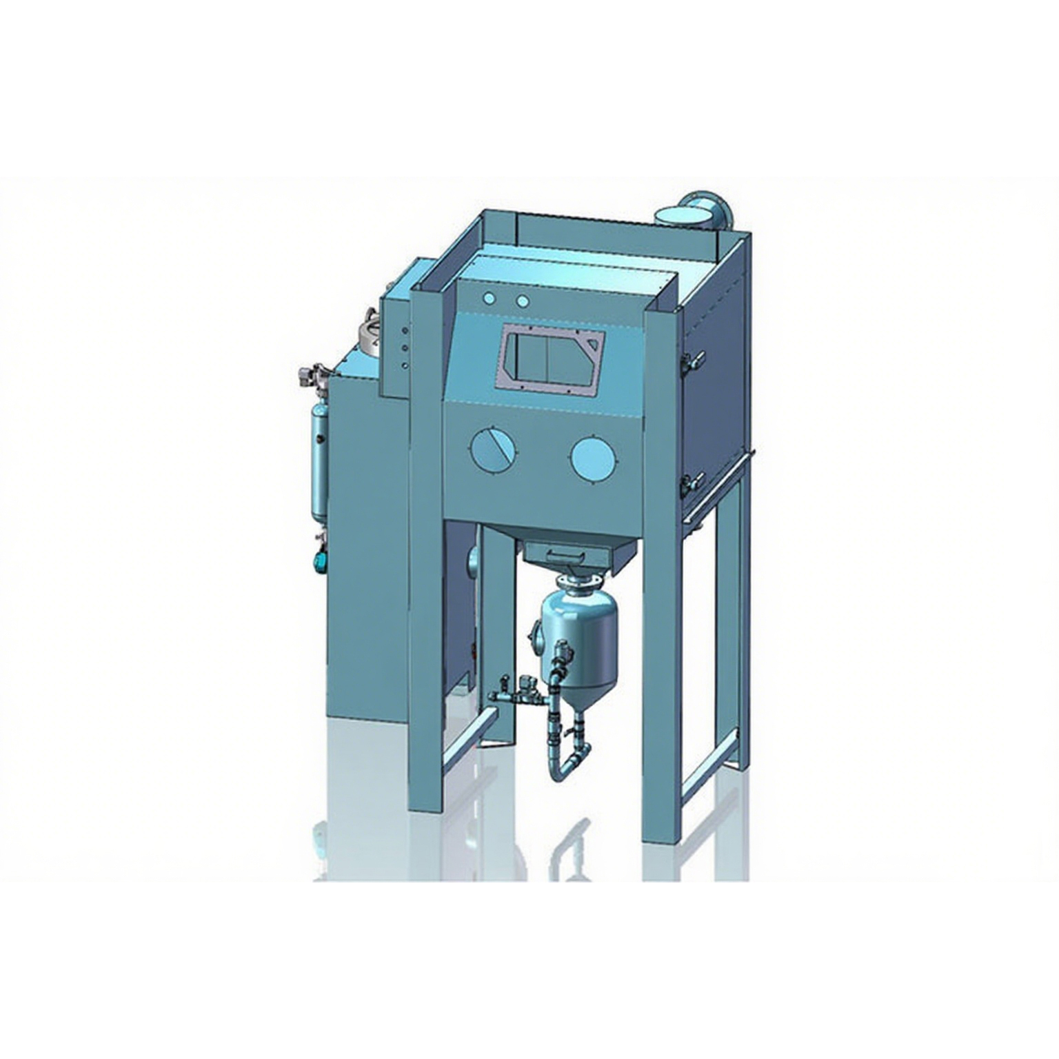 手动强压喷砂机KB-MP1212A